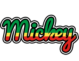Mickey african logo
