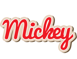 Mickey chocolate logo