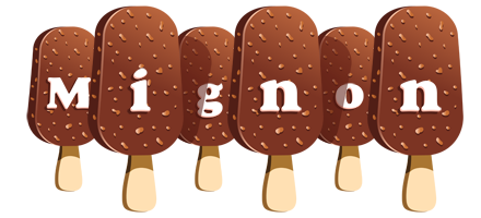 Mignon pinup logo