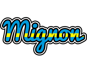 Mignon sweden logo
