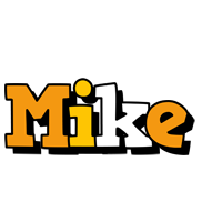 Mike cartoon logo