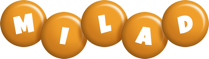 Milad candy-orange logo