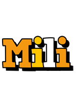 Mili cartoon logo