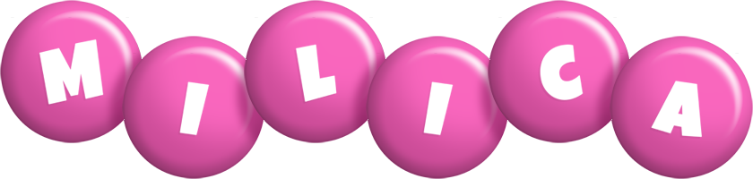 Milica candy-pink logo