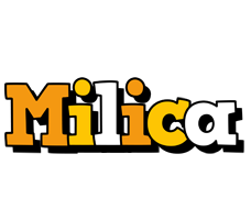 Milica cartoon logo