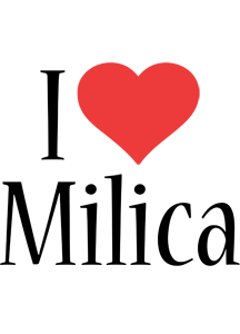 Milica i-love logo