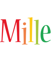 Mille birthday logo