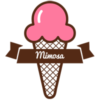 Mimosa premium logo