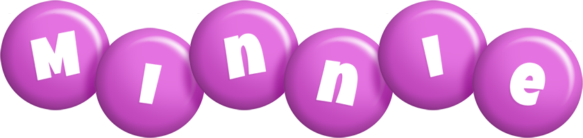 Minnie candy-purple logo
