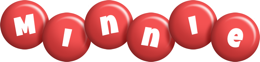 Minnie candy-red logo