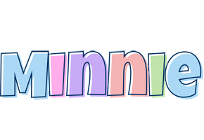 Minnie pastel logo