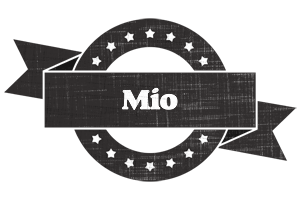 Mio grunge logo