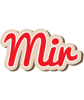 Mir chocolate logo
