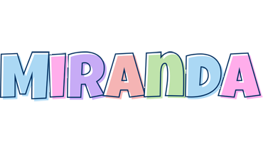 Miranda pastel logo