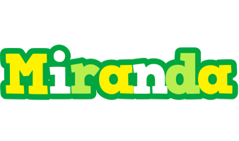 Miranda soccer logo
