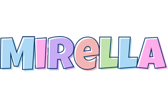 Mirella pastel logo
