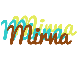 Mirna cupcake logo