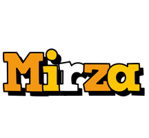 Mirza cartoon logo