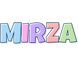 Mirza pastel logo