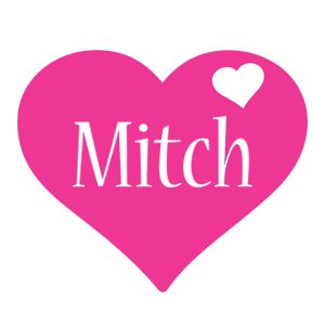 Mitch love-heart logo