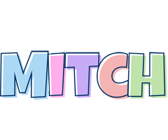 Mitch pastel logo