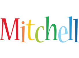 Mitchell birthday logo
