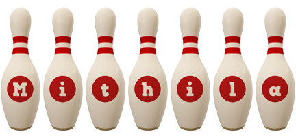 Mithila bowling-pin logo