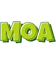 Moa summer logo