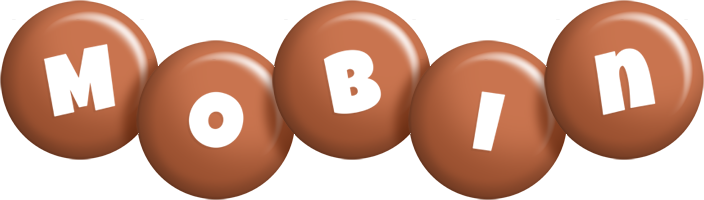 Mobin candy-brown logo