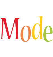 Mode birthday logo