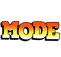 Mode sunset logo