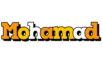 Mohamad cartoon logo