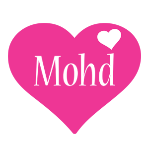 Mohd love-heart logo