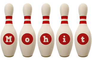Mohit bowling-pin logo