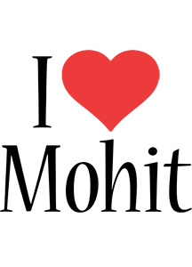 Mohit i-love logo