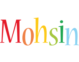 Mohsin birthday logo