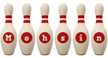 Mohsin bowling-pin logo