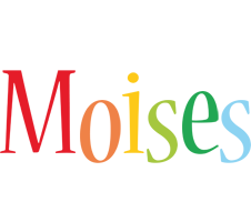 Moises birthday logo