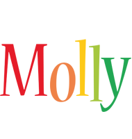 Molly birthday logo