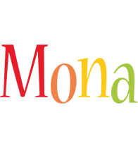 Mona birthday logo