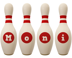 Moni bowling-pin logo