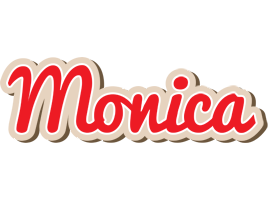 Monica chocolate logo