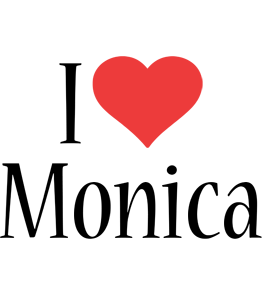 Monica Logo  Name Logo Generator - I Love, Love Heart, Boots