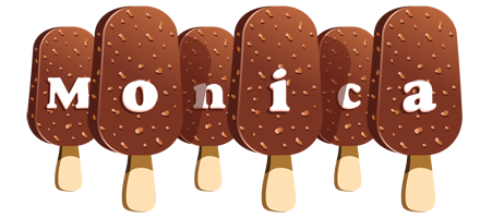 Monica pinup logo