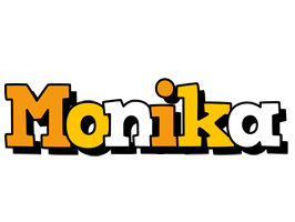 Monika cartoon logo