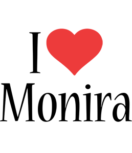 Monira i-love logo