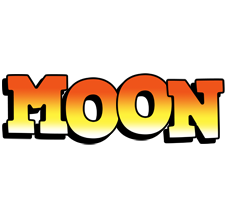 Moon sunset logo