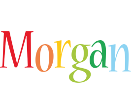 Morgan birthday logo