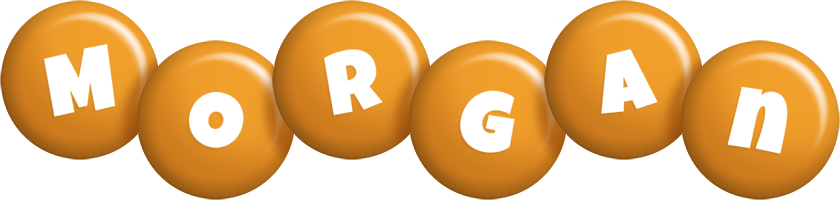 Morgan candy-orange logo