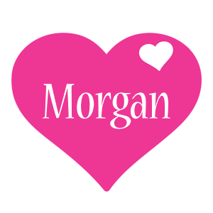 Morgan love-heart logo